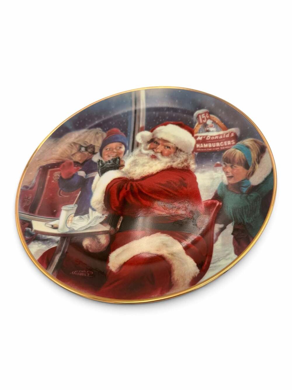McDonald's Collector Plate The Spirit of the Season 1995